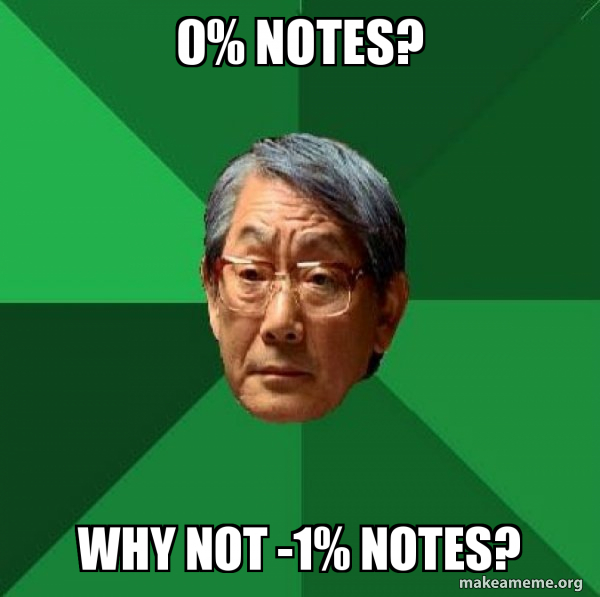 Why Note Meme 0% notes? Why not -1% notes? - High Expectations Asian Father Meme ...