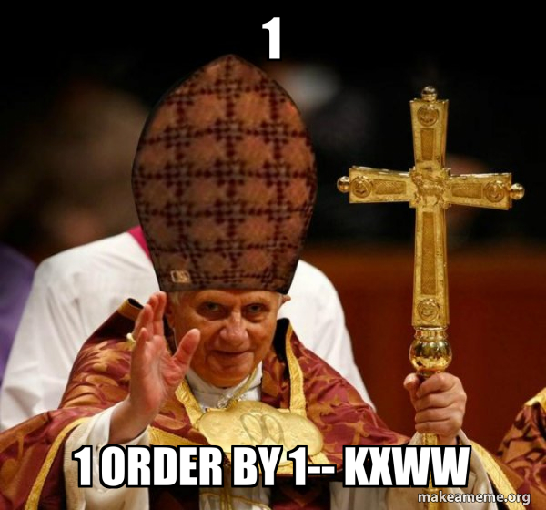 Scumbag Pope meme