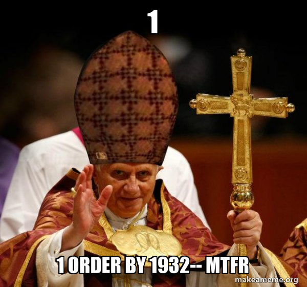 Scumbag Pope meme