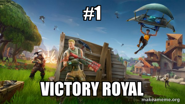 Fortnite Battle Royale game meme