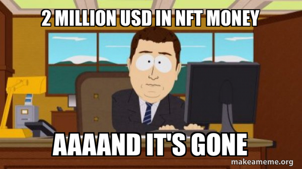 aaaand its gone meme