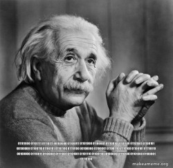 Serious Albert Einstein