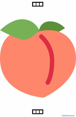 Peach Emoji