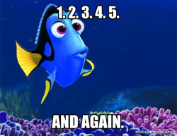 Dory from Nemo  (5 second memory)