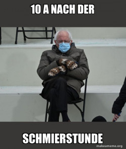 Bernie Sanders at the Inauguration