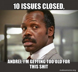 Getting Too Old for This Shit