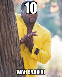 Anthony Adams in Yellow Suit Rubbing Hands