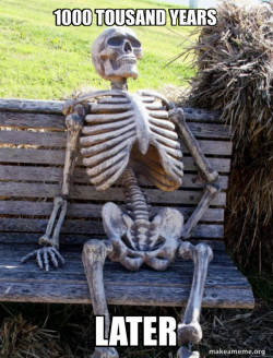 Waiting Skeleton
