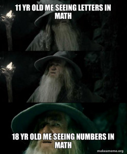 Confused Gandalf