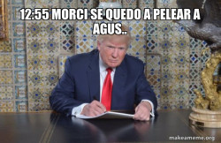 Donald Trump Writing Speech