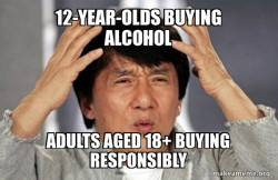 Purchase & Consume Alcohol