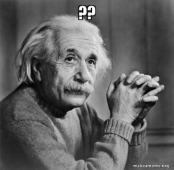 Serious Albert Einstein