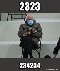 Bernie Sanders at the Inauguration