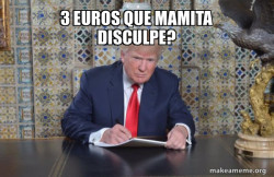 Donald Trump Writing Speech