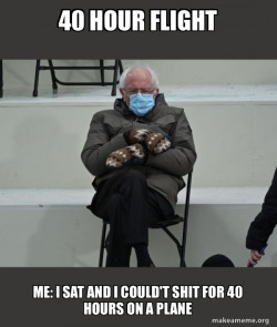 Bernie Sanders at the Inauguration