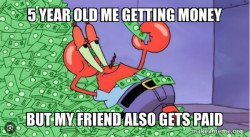 Mr Krabs Money