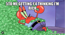 Mr Krabs Money