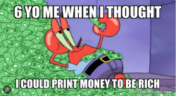 Mr Krabs Money