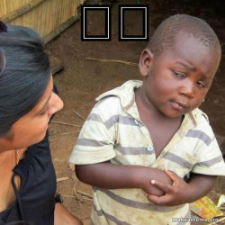 Skeptical Third World Kid