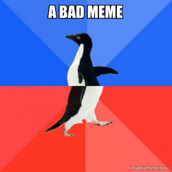 Socially Awkward Awesome Penguin