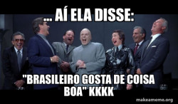 Dr Evil and Henchmen laughing - and then they said