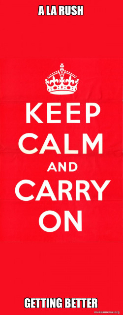 Keep Calm and Carry On