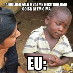 Skeptical Third World Kid