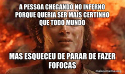 Frodo it's over it's done