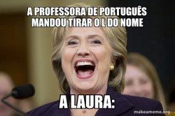 Hillary Clinton Laughs