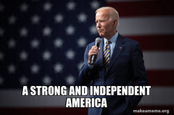 A strong and independent america 