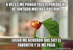 Kermit Drinking Tea