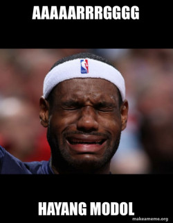 Lebron Crying