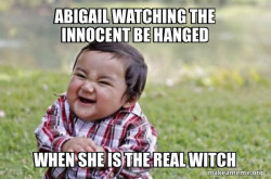 Evil, scheming toddler