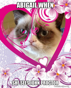 Grumpy cat Valentines Day