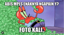 Mr Krabs Money