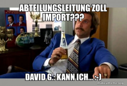 Ron Burgundy - boy that escalated quickly