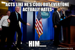 Inappropriate Timing Bill Clinton