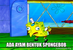 Mocking SpongeBob