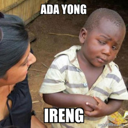 Skeptical Third World Kid