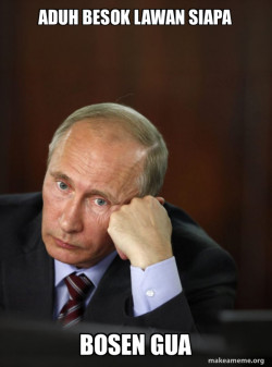 Contemplative Putin
