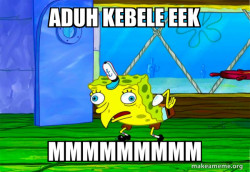 Mocking SpongeBob