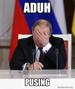 Putin Facepalm