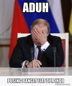 Putin Facepalm