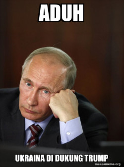 Contemplative Putin