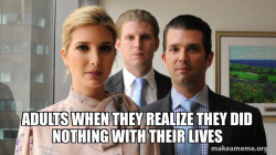 The Trump Kids Eric, Donald Jr and Ivanka