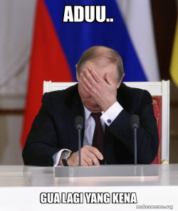 Putin Facepalm