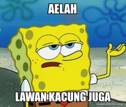 Tough SpongeBob