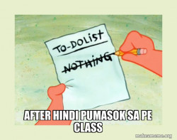 To Do List - Nothing
