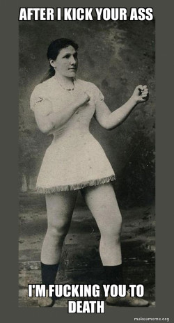 Overly Manly Woman