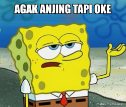 Tough SpongeBob